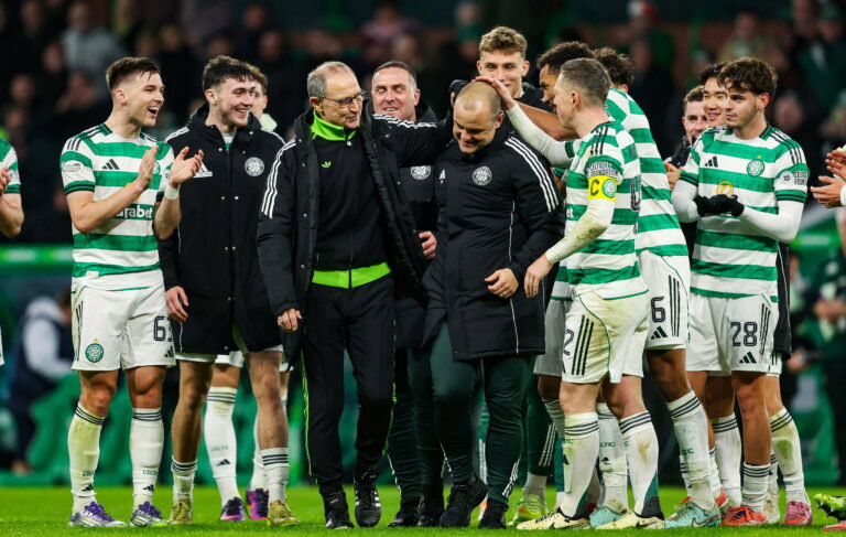 Celtic boss Martin O'Neill.