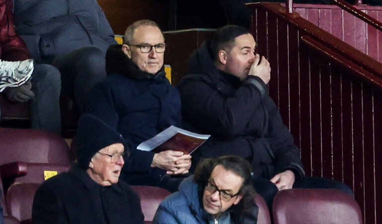 The Celtic boss. At Motherwell. Looking at players who could walk into this Celtic team.
