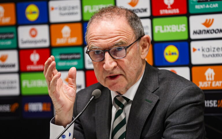 Martin O'Neill. The man. The legend. Celtic to the core.
