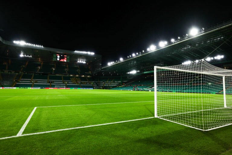 Darkness over Celtic Park.