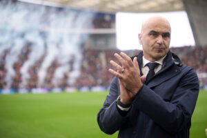 Roberto Martinez. No connection to Celtic regardless of what The Record says.