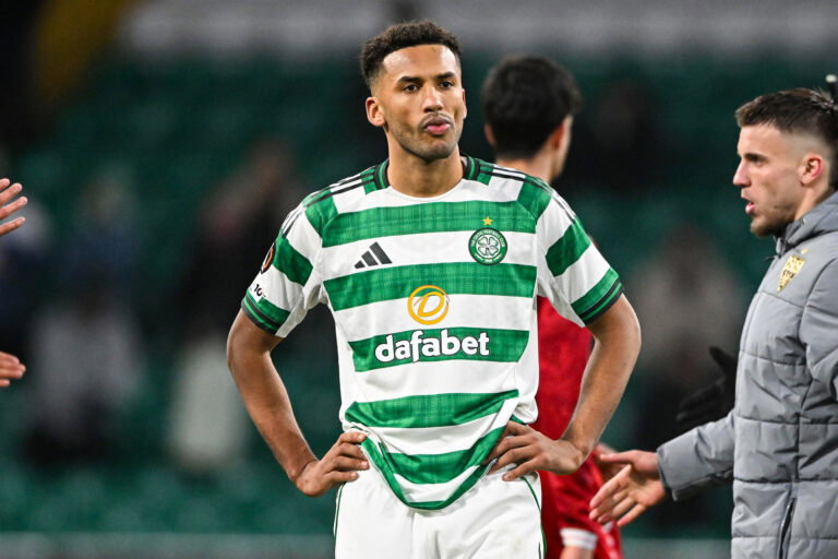 Celtic faces a European tie tonight which doesn't matter. What a shocking state to be in.