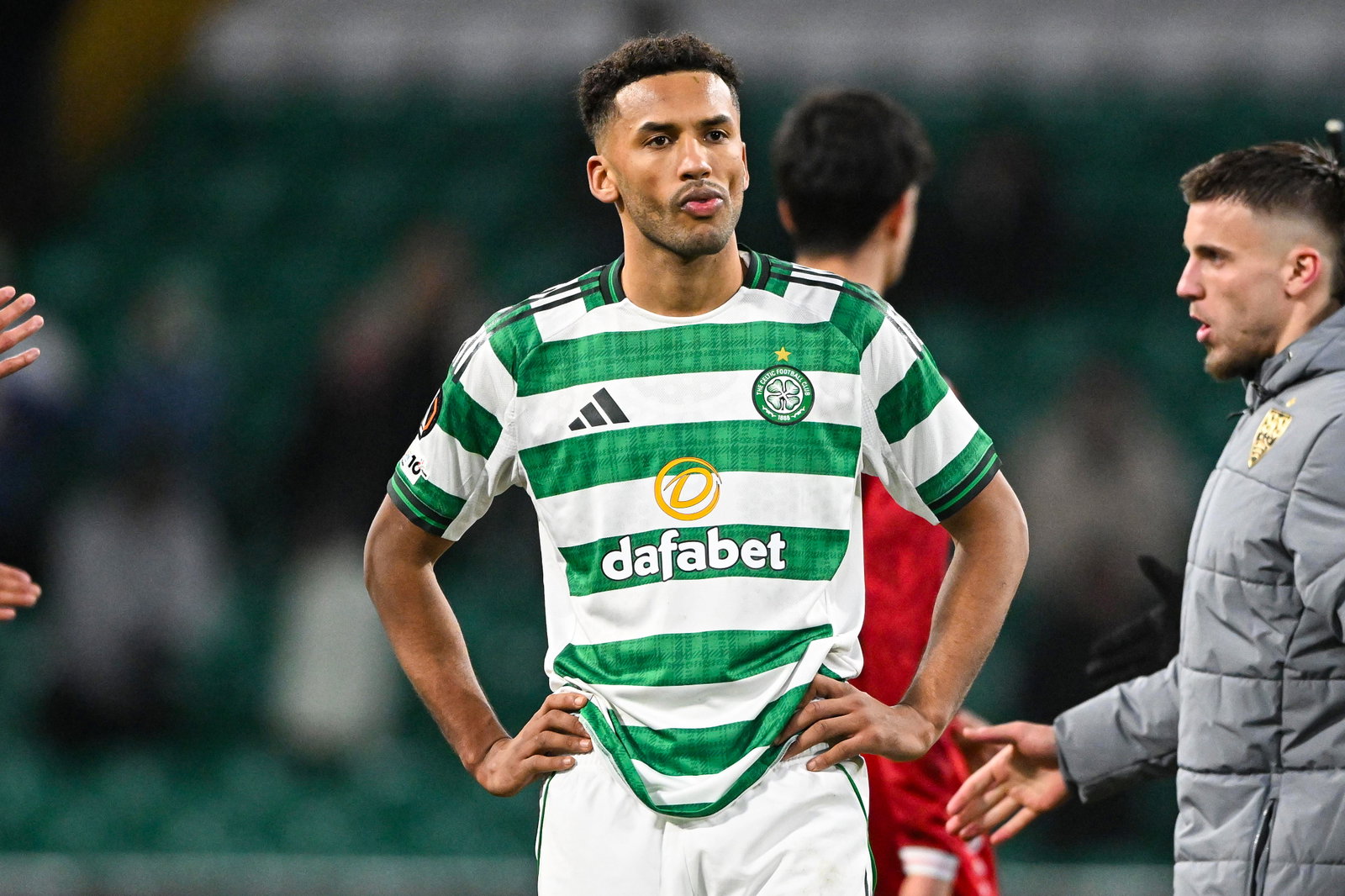 Celtic faces a European tie tonight which doesn't matter. What a shocking state to be in.