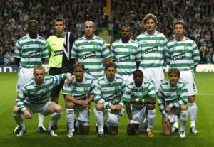 The last Celtic squad to win a European knockout tie, prior to the first leg against Barcelona. Progress in Europe has stalled ever since.