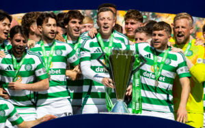 Celtic champions. This is what we're hoping for.