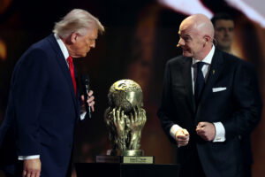 Trump. Infantino. And this ludicrous "peace prize."