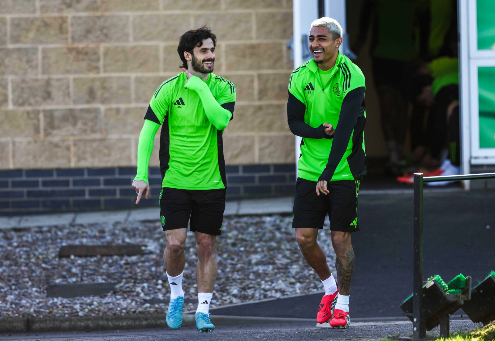 Celtic's training ground at Lennoxtown.
