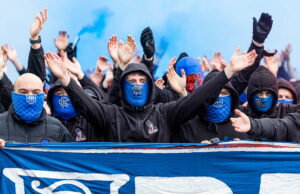 Ibrox fans, the week that shamed Scottish football.