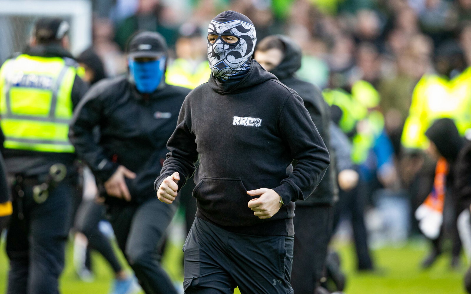 The men in the masks