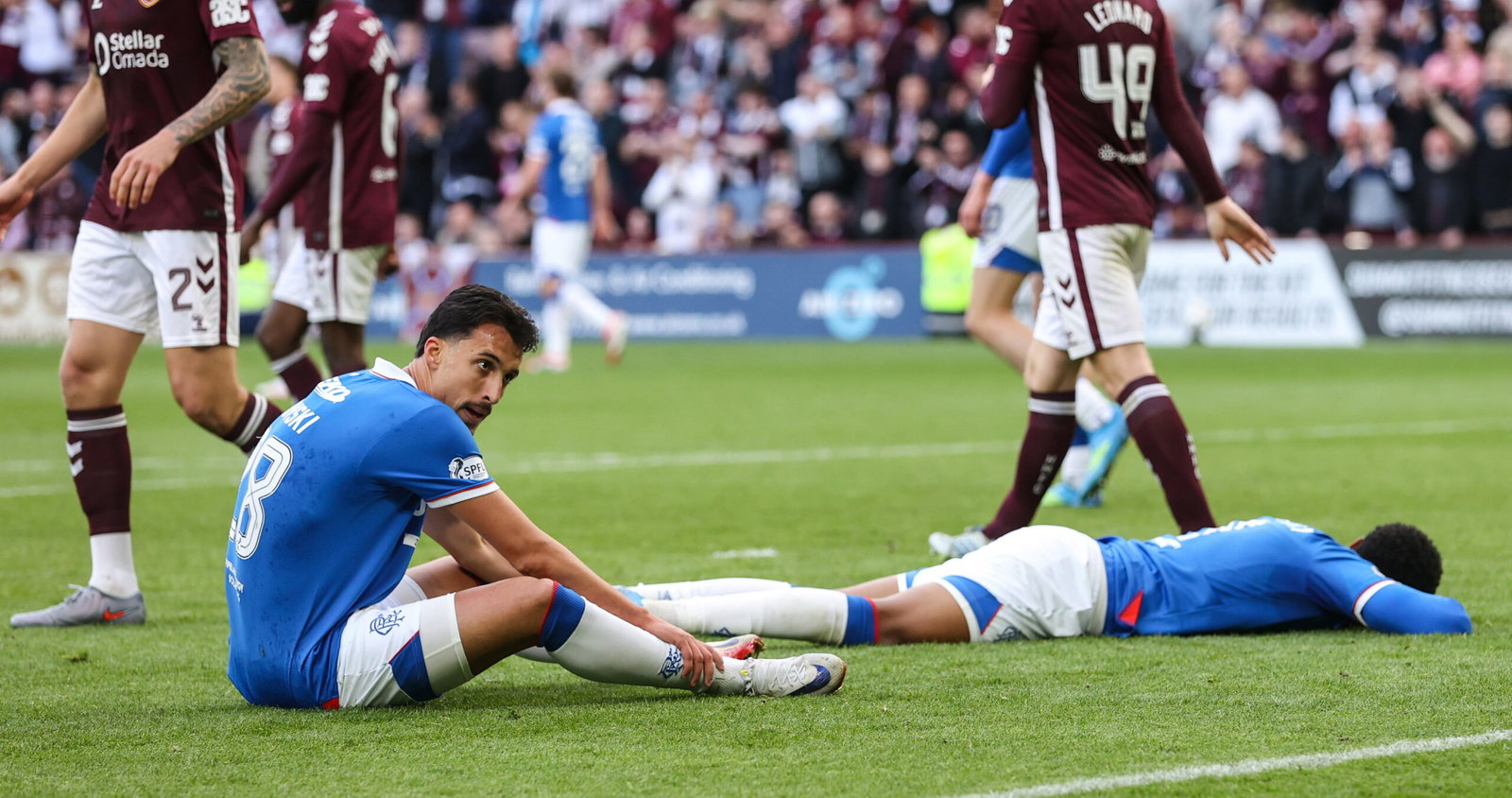 Heart of Midlothian FC v Rangers FC - William Hill Premiership