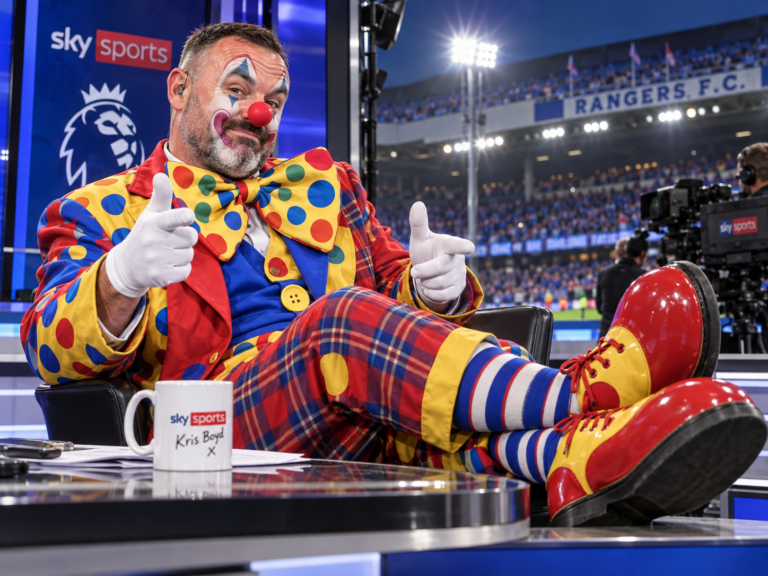 Clown Pundit at the Stadium