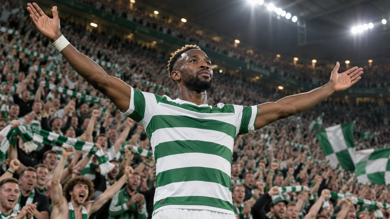 Green-and-White Victory Celebration