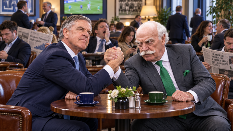 Rivalry Ignored in the Members’ Lounge