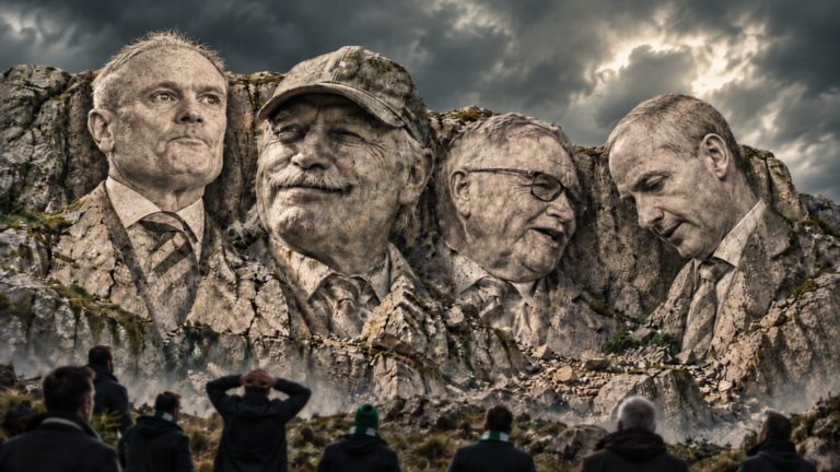 Stormy Granite Portrait Monument